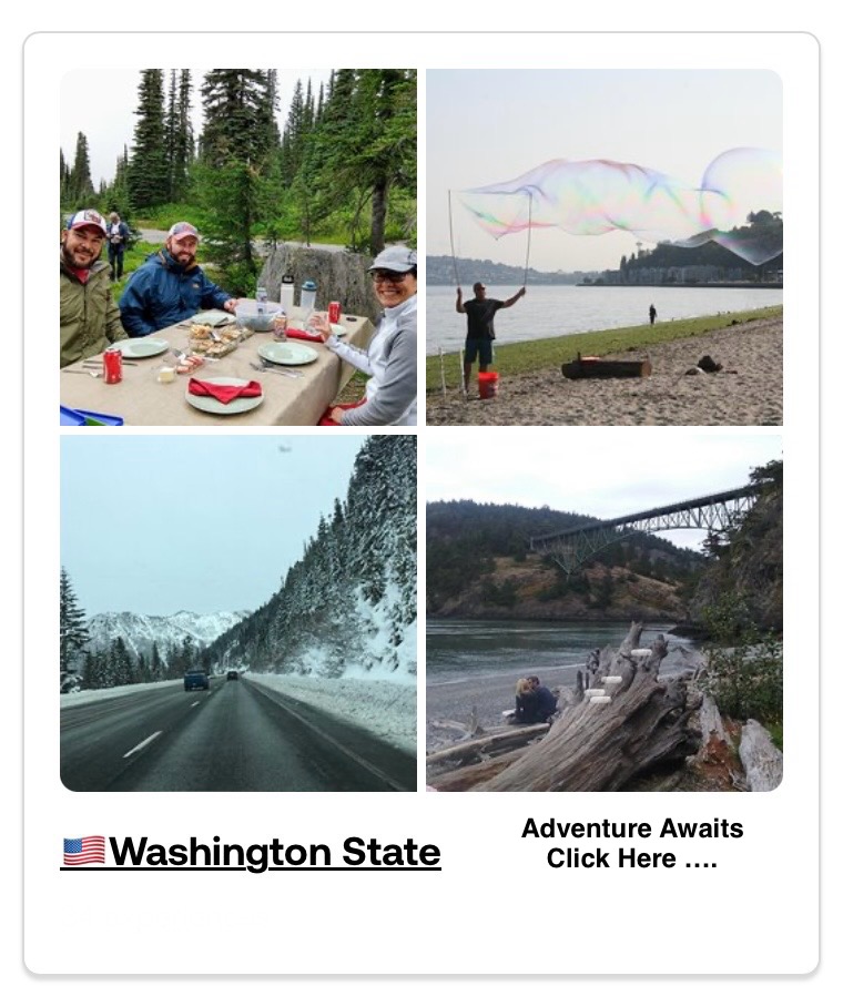 Washington state adventure awaits