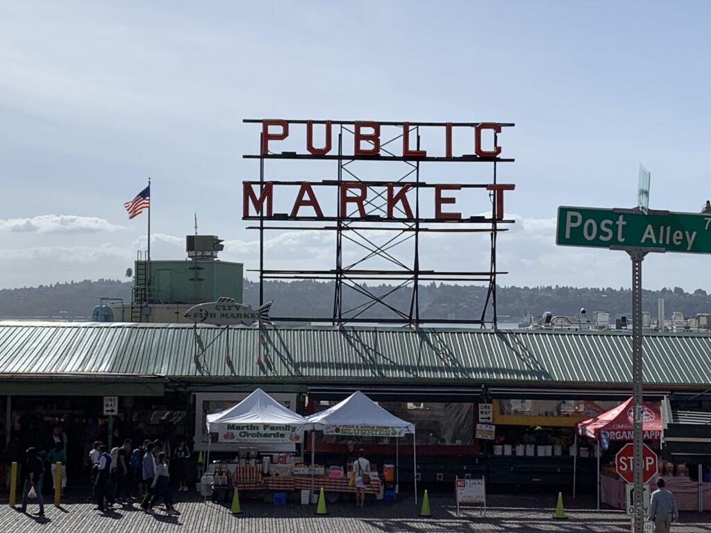 Public market Seattle 