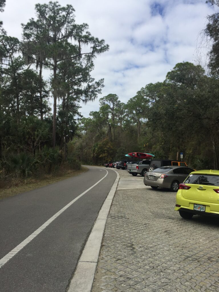 Car Park at Hillsborough River State Park