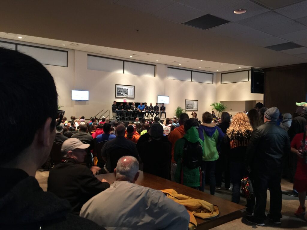 Drivers forum at Daytona 