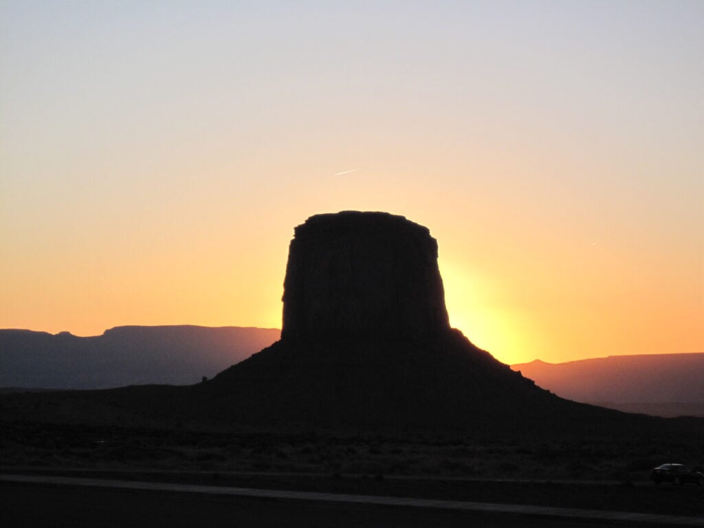 Monument Valley at Sunset